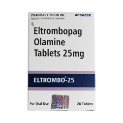 Элтромбопаг полный аналог Револейд (Eltrombo) таб. 25мг №28 фото